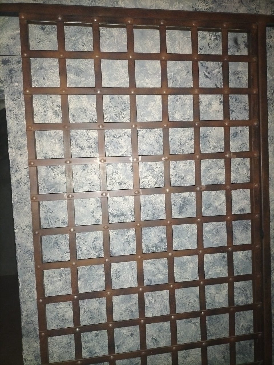 La grille coulissante de la salle du trésor