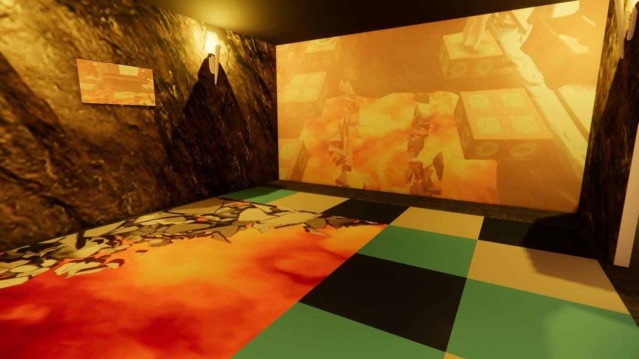 Salle 4, la grotte